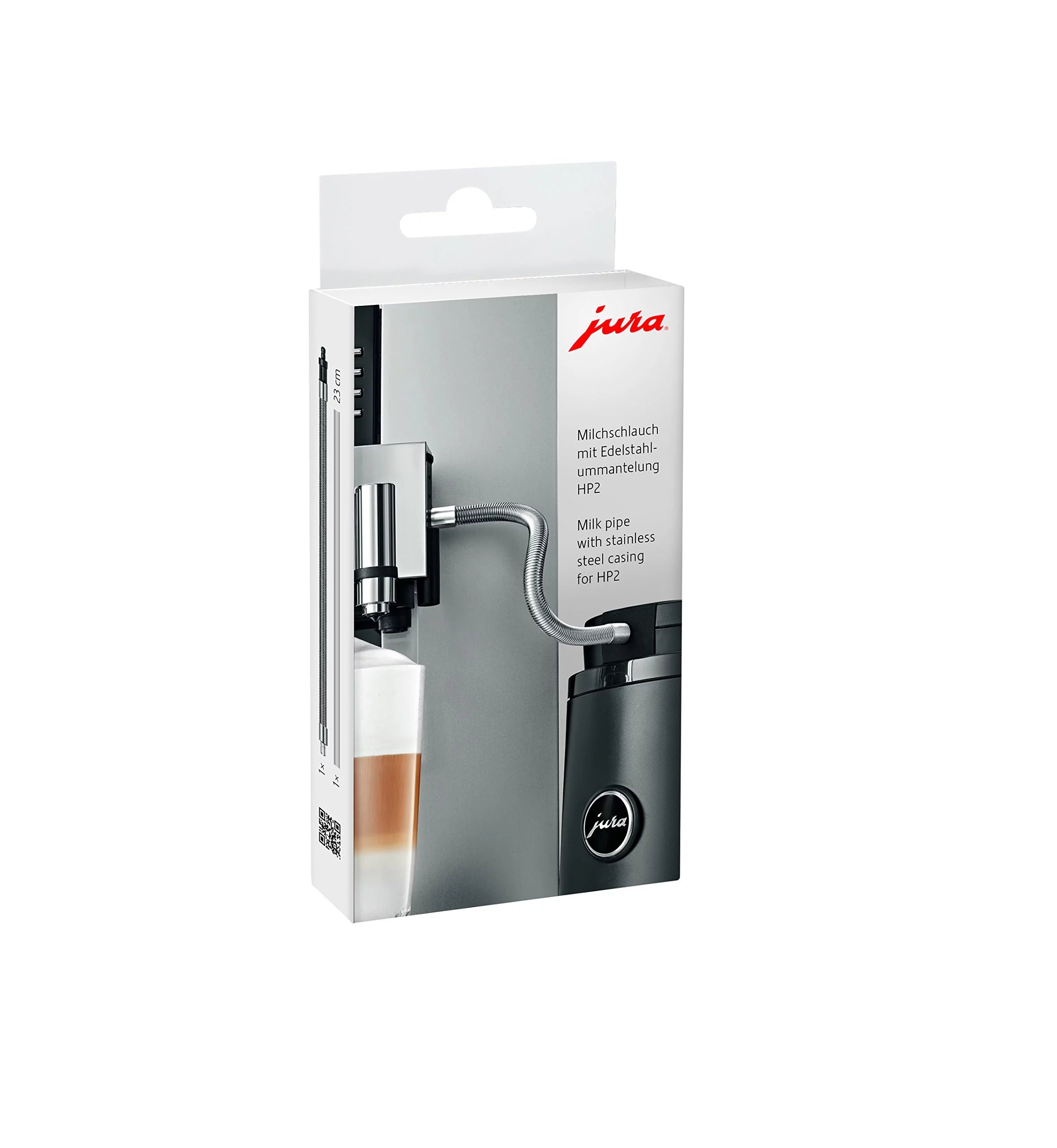 Jura Milk Pipe with stainless steel casing HP2 (GIGA X7, GIGA W3, GIGA 6, GIGA 5)