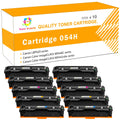 Toner H-Party Compatible Toner Cartridge for Canon 054H CRG 054 to use with ImageClass LBP622Cdw MF644Cdw MF642Cdw MF640C LBP620 Toner Printer Ink (4*Black,2*Cyan,2*Magenta,2*Yellow)