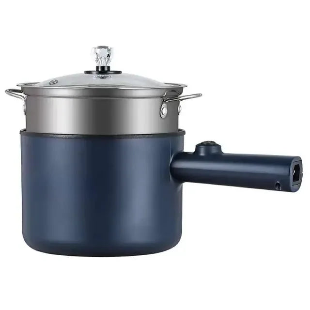 Multifunction Cooker Household Single/Double Layer Hot Pot  Rice Cooker Student Dormitory Mini Non-stick Pan Pots