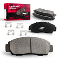 Rear Ceramic Carbon Fiber Brake Pads for 2010-2016 Cadillac SRX