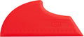 Get It Right Premium Silicone Pan Scraper - Heat Resistant Kitchen Scraper, Cutter, Chopper Perfect For Dough, Pasta, Cake, Bread, And More - 8 IN, Red