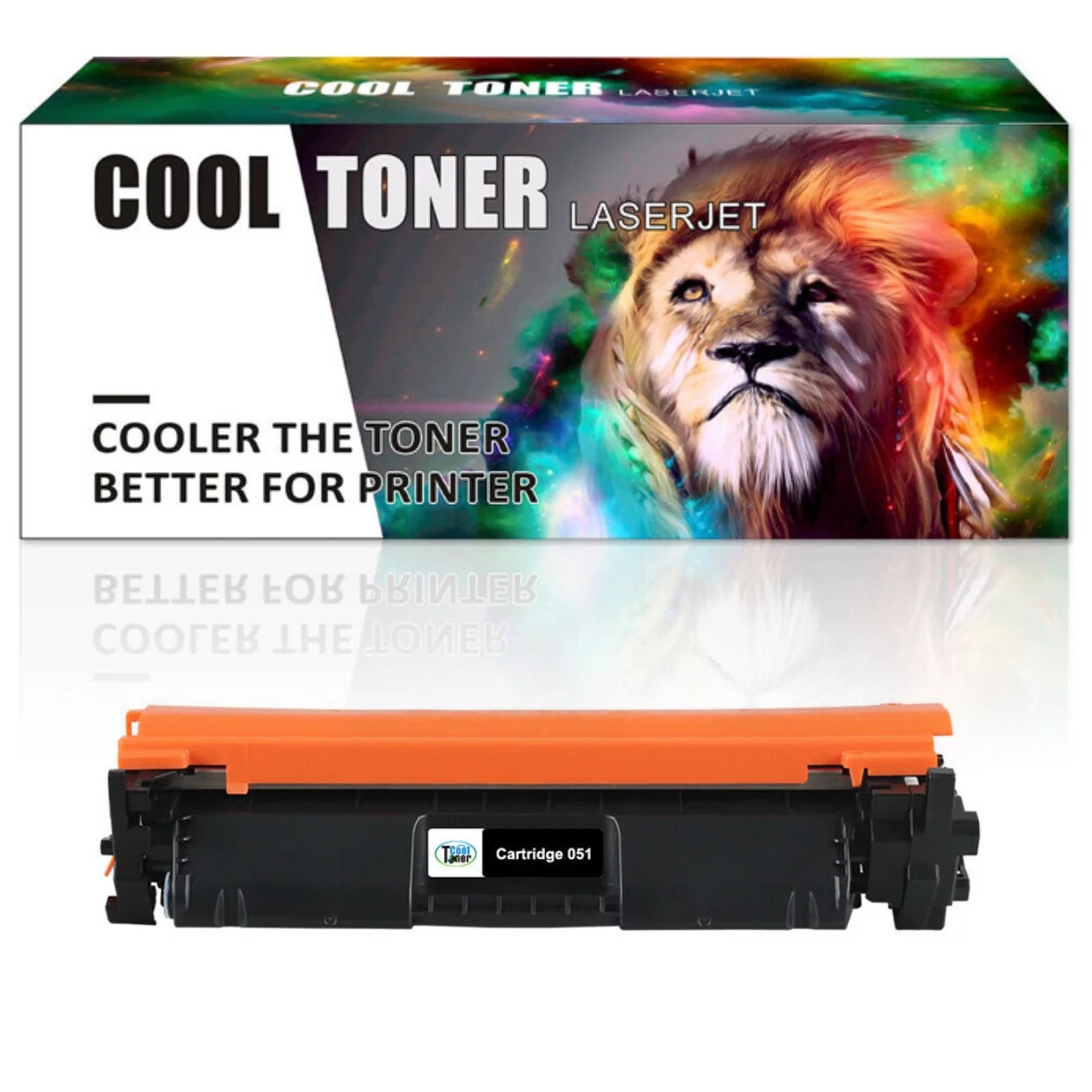 Cool Toner Compatible Toner Cartridge Printer Ink for Canon Cartridge 051 ImageCLASS MF264dw MF267dw MF269dw LBP162dw LBP161dn LBP1692dwkg MF266dn MF263dn Printer Ink Black, 1-Pack