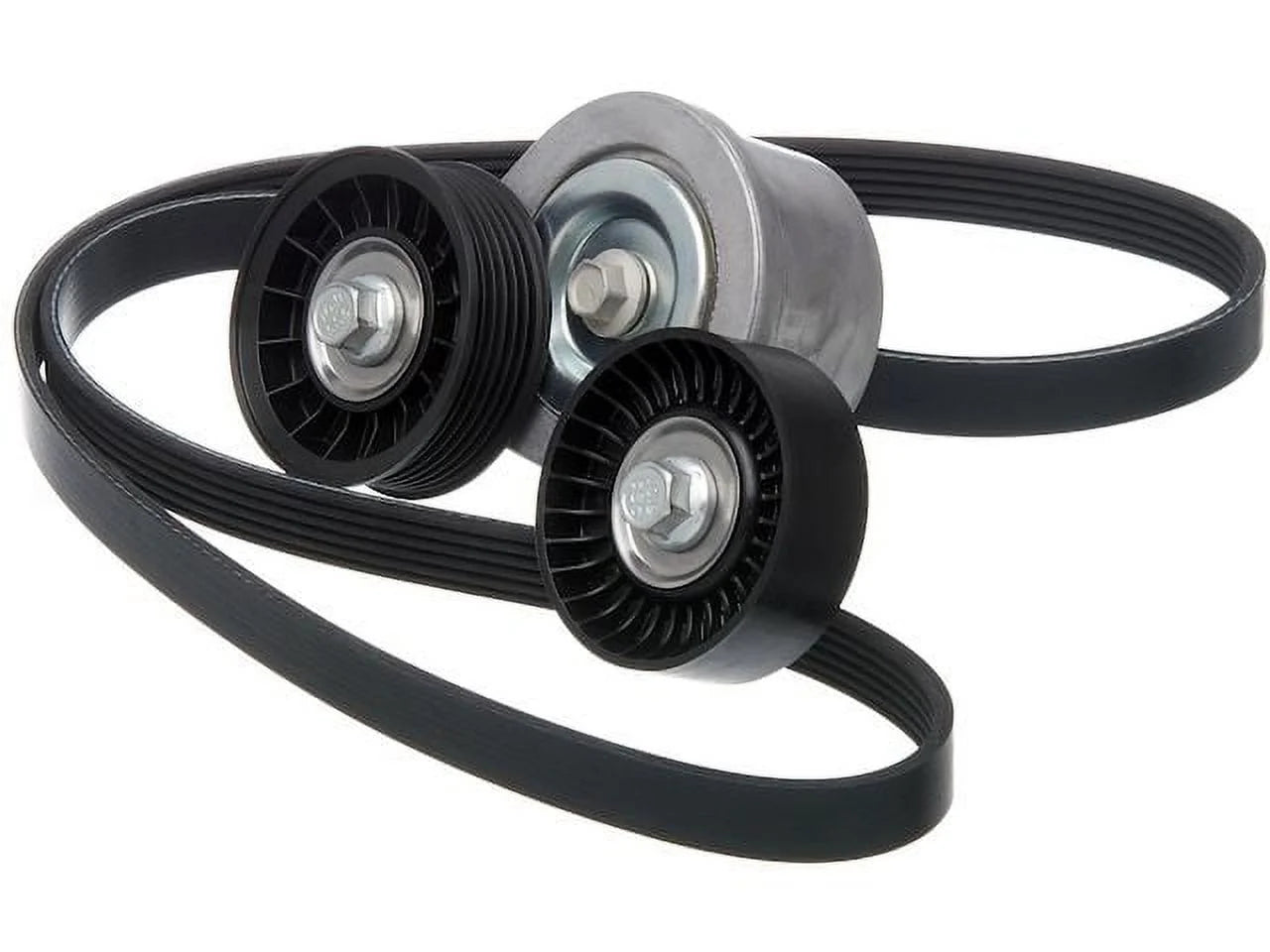 Serpentine Belt Drive Component Kit - Compatible with 2008 - 2010 Jeep Commander 2009