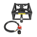 CONCORD 12 THE BLOCK BURNER Single Propane Outdoor Burner. 100,000 BTU Great for Home Brewing, Camping, Tailgating, and More!