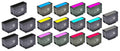 PrinterDash Replacement for Expression Photo HD XP-15000 High Yield Inkjet Combo Pack (5-BK/2-C/M/Y/LC/LM/GY/R) (NO. 312XL/NO.314XL) (T314120-5B2CS)