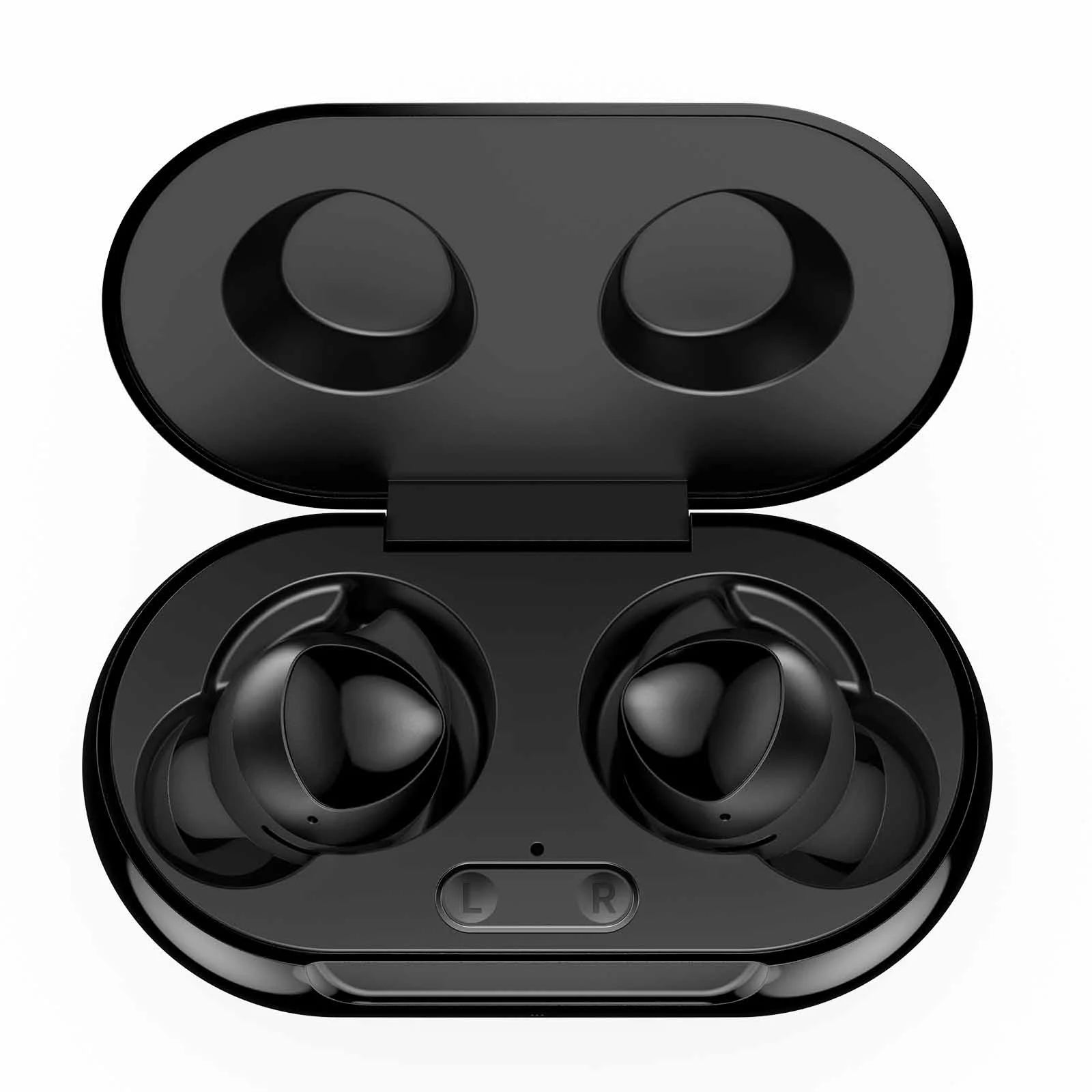 UrbanX Street Buds Plus True Bluetooth Wireless Earbuds For 5A With Active Noise Cancelling (Charging Case Included) Black