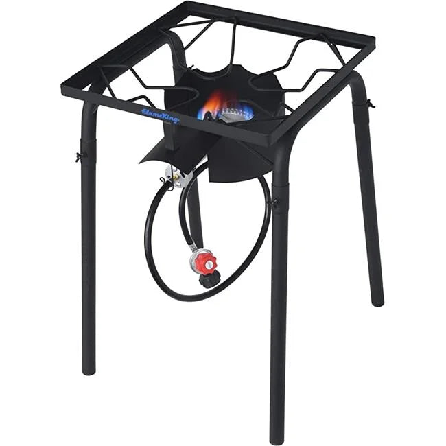 100000 BTU Propane Gas Single Burner Outdoor Stove with Legs