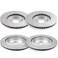 Front And Rear Discs Brake Rotors Fits EX35 EX37 G35 QX50 M35 350Z 370Z Maxima