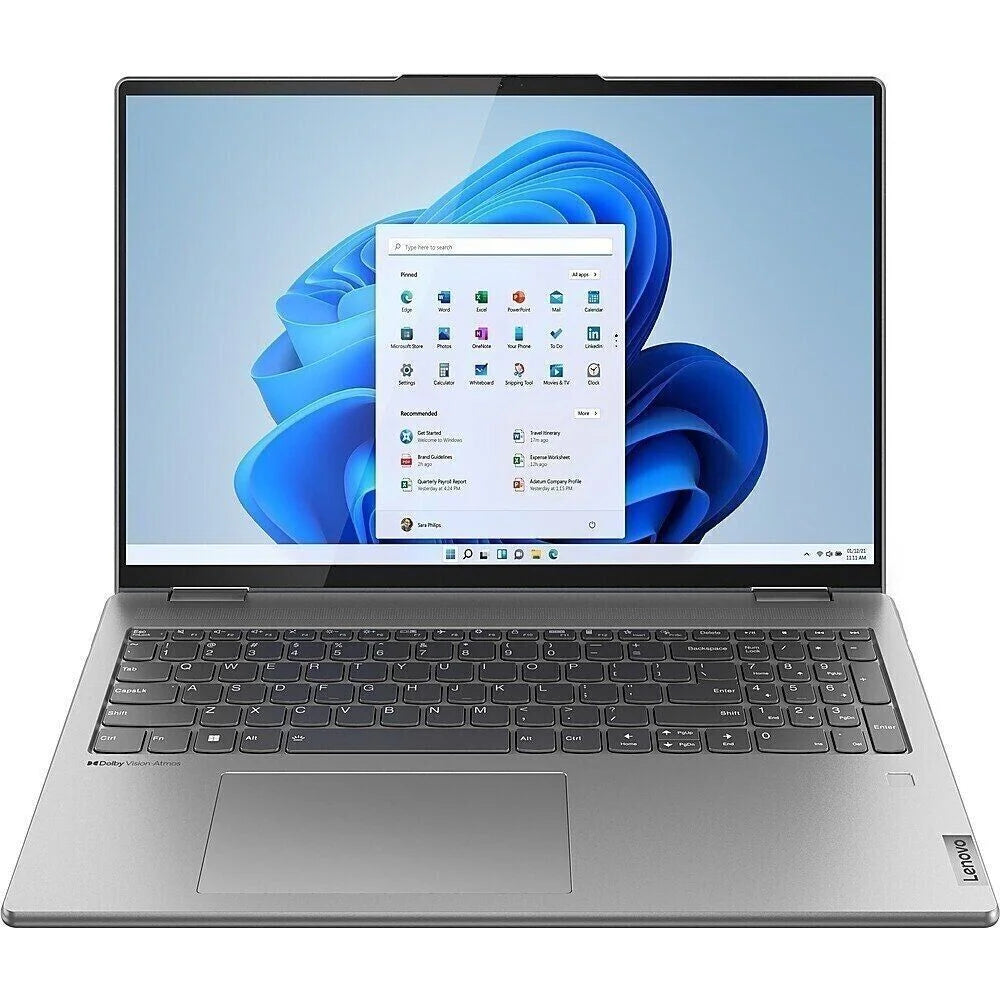 Lenovo Yoga 7 16IAP7 Laptop, 512GB SSD, Intel Core i5-1240P 2.1GHz, 16GB