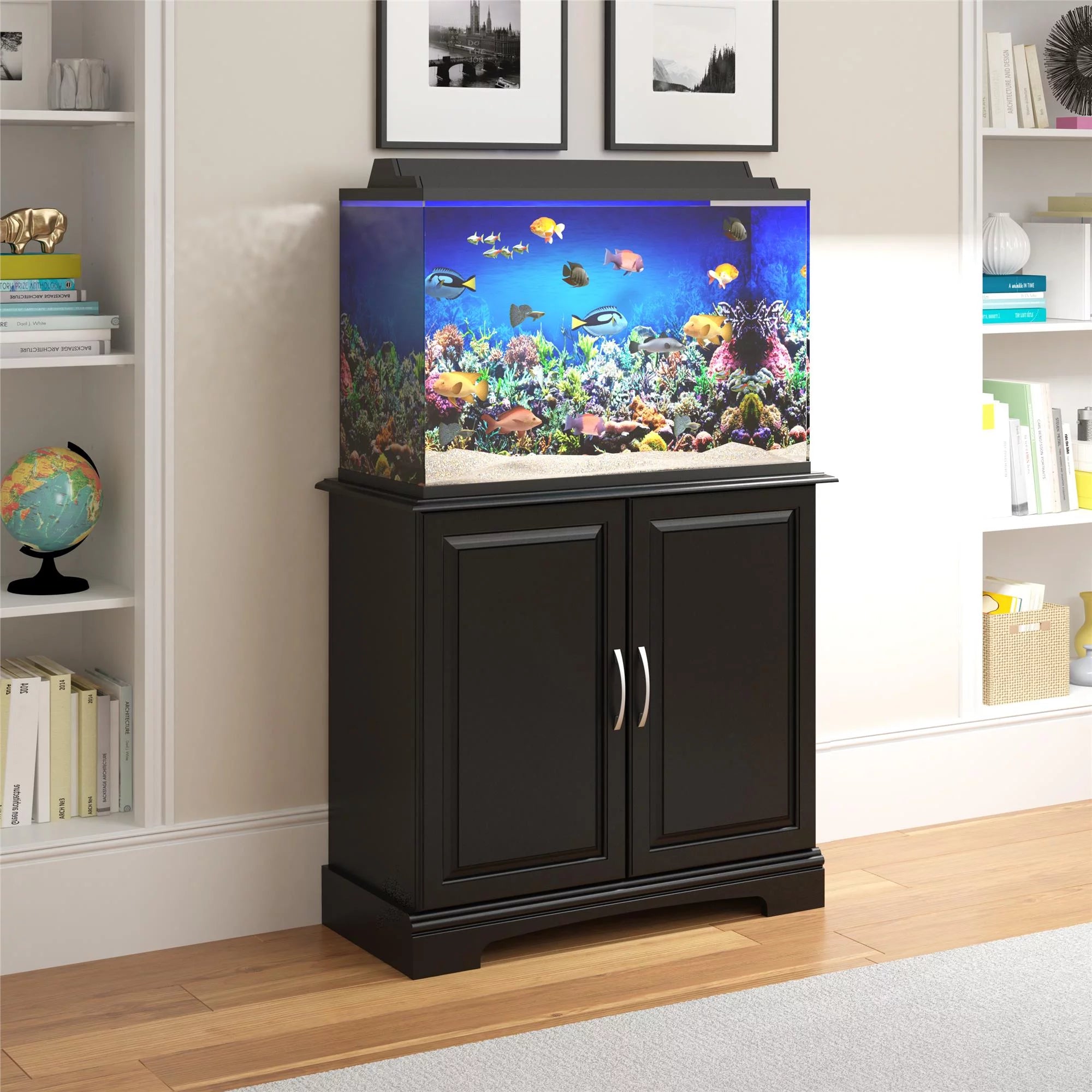 Ameriwood Home Alta Vista 29 - 37 Gallon Aquarium Stand, Multiple Colors