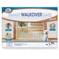 Four Paws Walk Over Wood Safety Gate with Door [Dog, Security Gates Wood & Wire] 30-44 Wide x 18 High