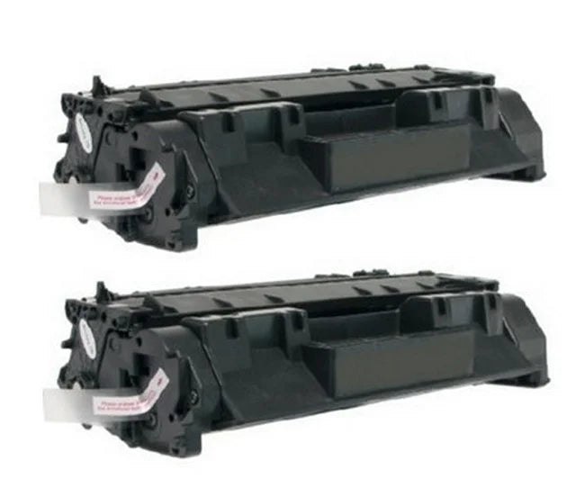 PrinterDash Compatible MICR Replacement for LaserJet P2050/P2055/P2055D/P2055DN/P2055X Toner Cartridge (2/PK-6500 Page Yield) (NO. 05X) (CE505XC_2PK)