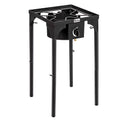 Winado Square Single Burner Gas Propane Outdoor Stove 75000 BTU long lasting Grill BBQ