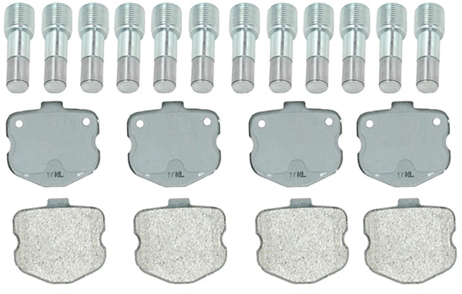 Disc Brake Pad Set Fits select: 2010-2013 CHEVROLET CORVETTE GRAND SPORT, 2006-2009 CHEVROLET CORVETTE Z06