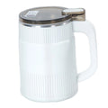 CUTICATE US Adapter Coffee Bean Grinding Compact Multifunctional Coffee Bean Grinder Grain Mill Grinder for Indoor Shop White