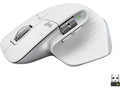 Logitech MX Master 3S - Wireless Performance Mouse with Ultra-fast Scrolling, Ergo, 8K DPI, Track on Glass, Quiet Clicks, USB-C, Bluetooth, Windows, Linux, Chrome - Pale Grey