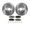 Transit Auto - Front Disc Brake Rotors And Ceramic Pads Kit For 2014-2015 Honda Civic Touring K8C-100637