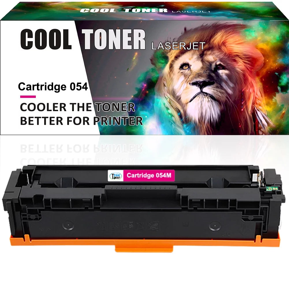 Cool Toner Compatible Toner Replacement for Canon 054 CRG-054 to Use with Color imageCLASS MF641Cdw MF642Cdw MF644Cdw LLBP622Cdw (Magenta,1 Pack)
