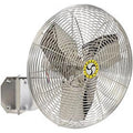 Airmaster Fan 70833 Stainless Steel WWIISS20 20 in. Wall Fan, Washdown 1 by 15 HP 2650 CFM Non-Oscillating - Silver